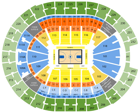 Amway Center Club Seating Chart