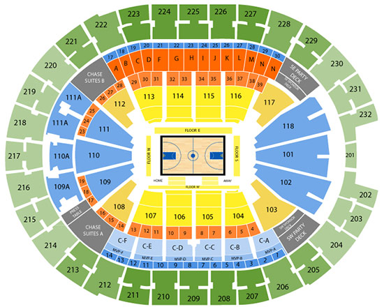 Orlando Arena Seating Chart