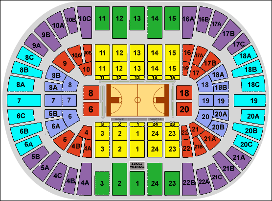 Jazz Festival 2017 Seating Chart