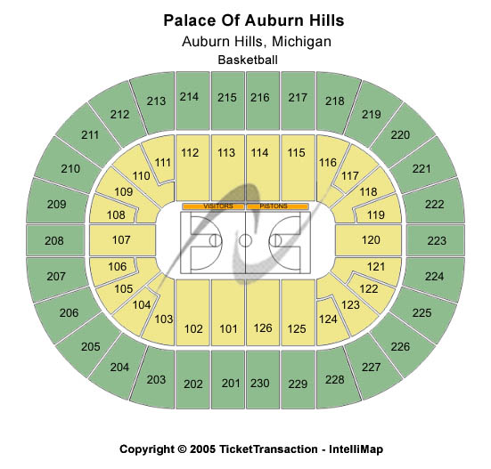 Cobo Hall Seating Chart