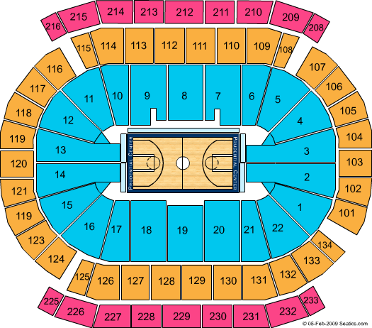 prudential center seating. -Seating Chart