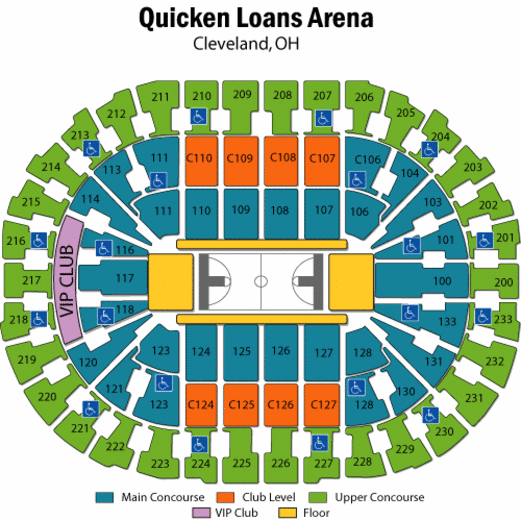 Miami Arena Seating Chart