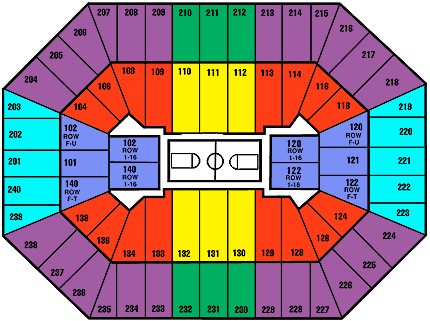 Target Center Minneapolis Mn Seating Chart