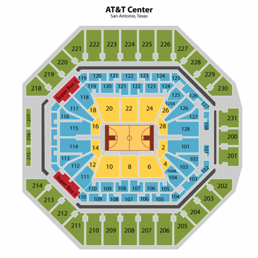 Att Stadium Seating Chart