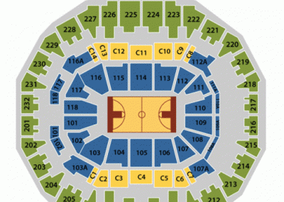 Fedexforum Seating Chart Concert