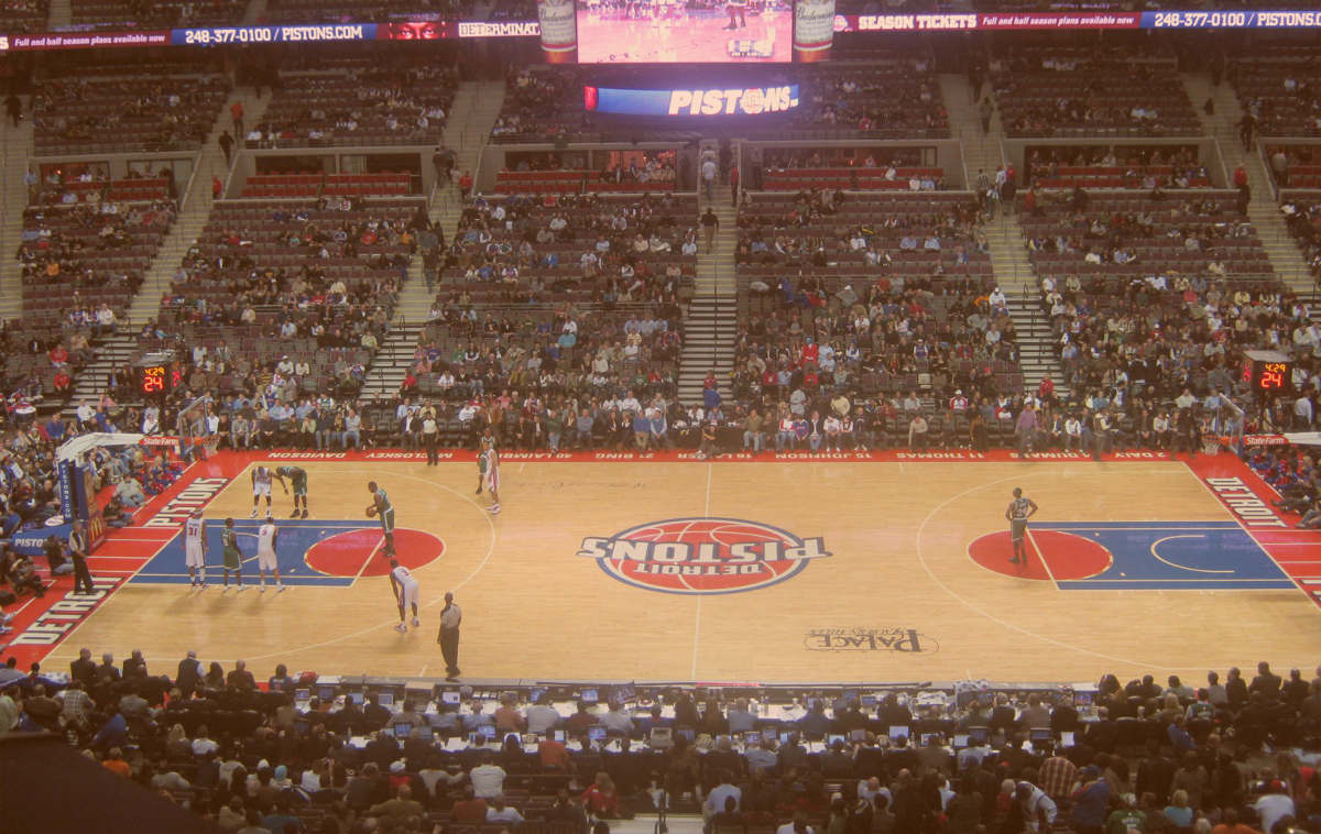 Palace At Auburn Hills Seating Chart