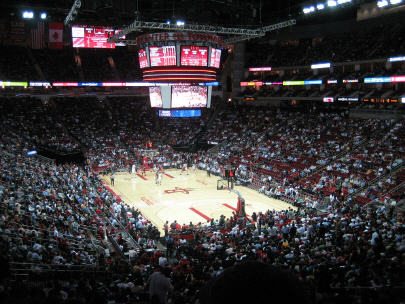 Toyota Center Seating Chart Rockets Game